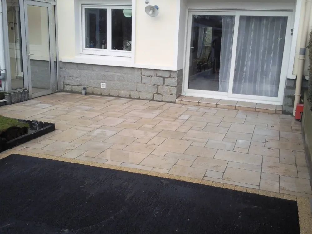 Dalle béton près de Brest