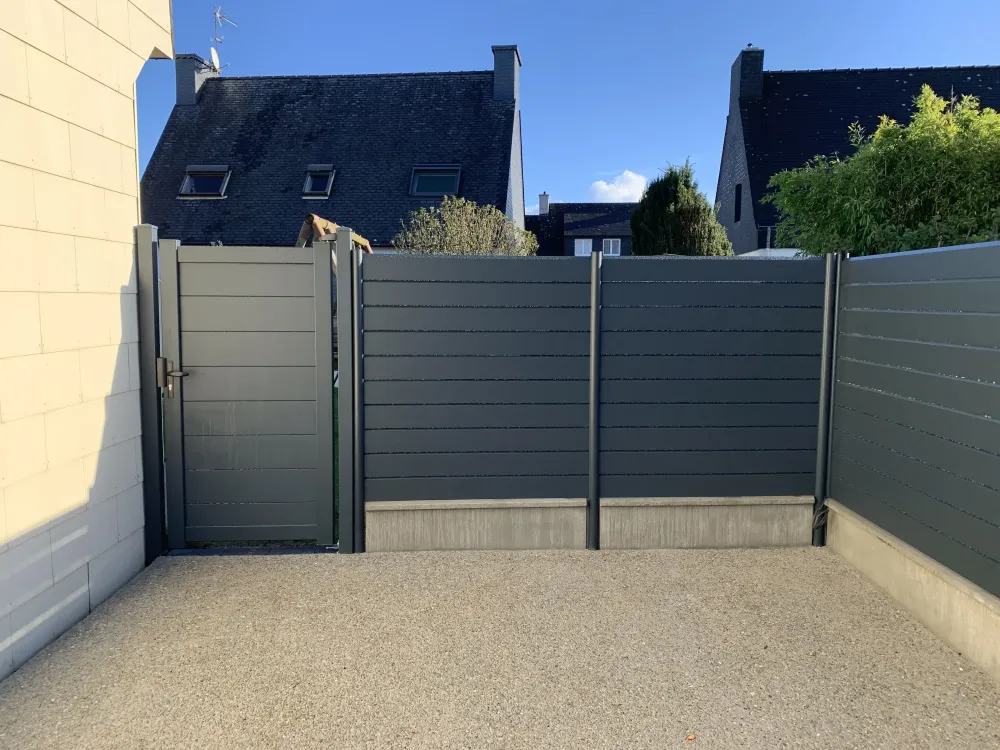 Portillon aluminium